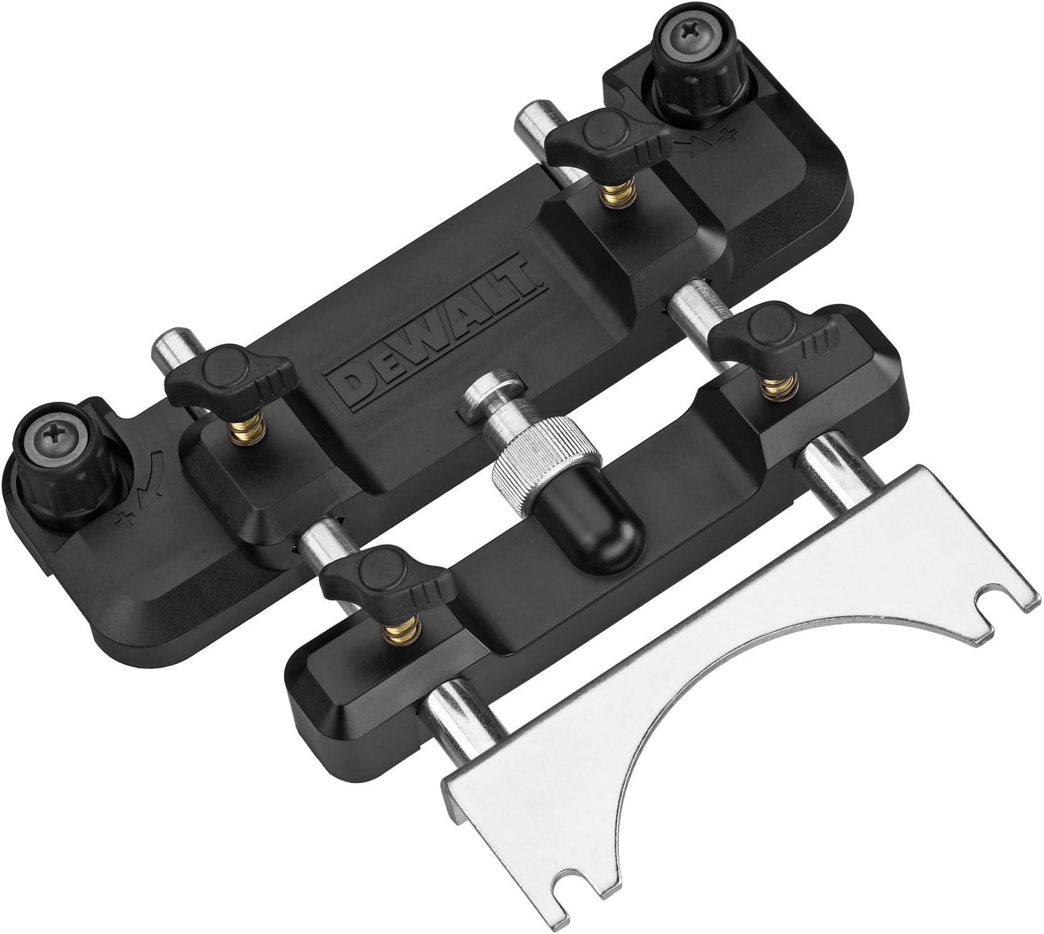 Router TrackSaw Guide Adapter (DWS5031) , Black