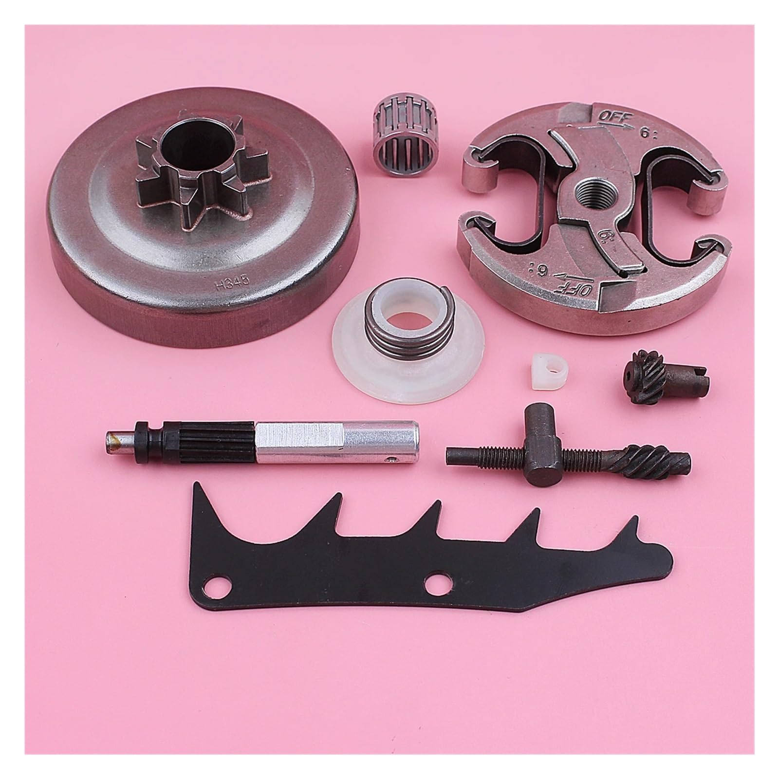 Tamburo Frizione .325 7T Adatto for Kit tendicatena Olio ingranaggio a Vite Senza fine 445 450 Pezzi di Ricambio for Motosega 578097901 503905901