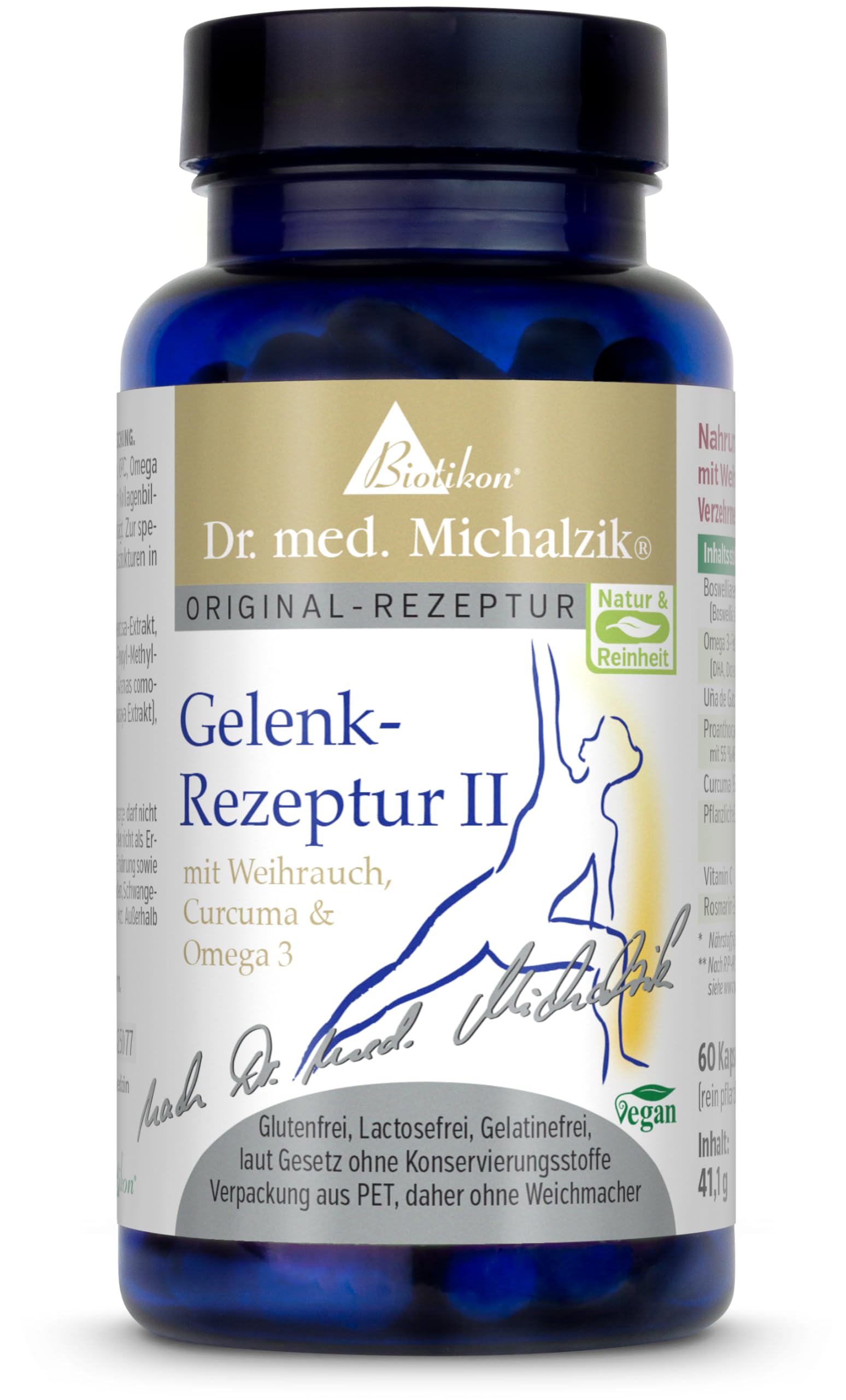 Gelenk-Rezeptur II nach Dr. Michalzik, Weihrauch-Extrakt, 60 Kapseln