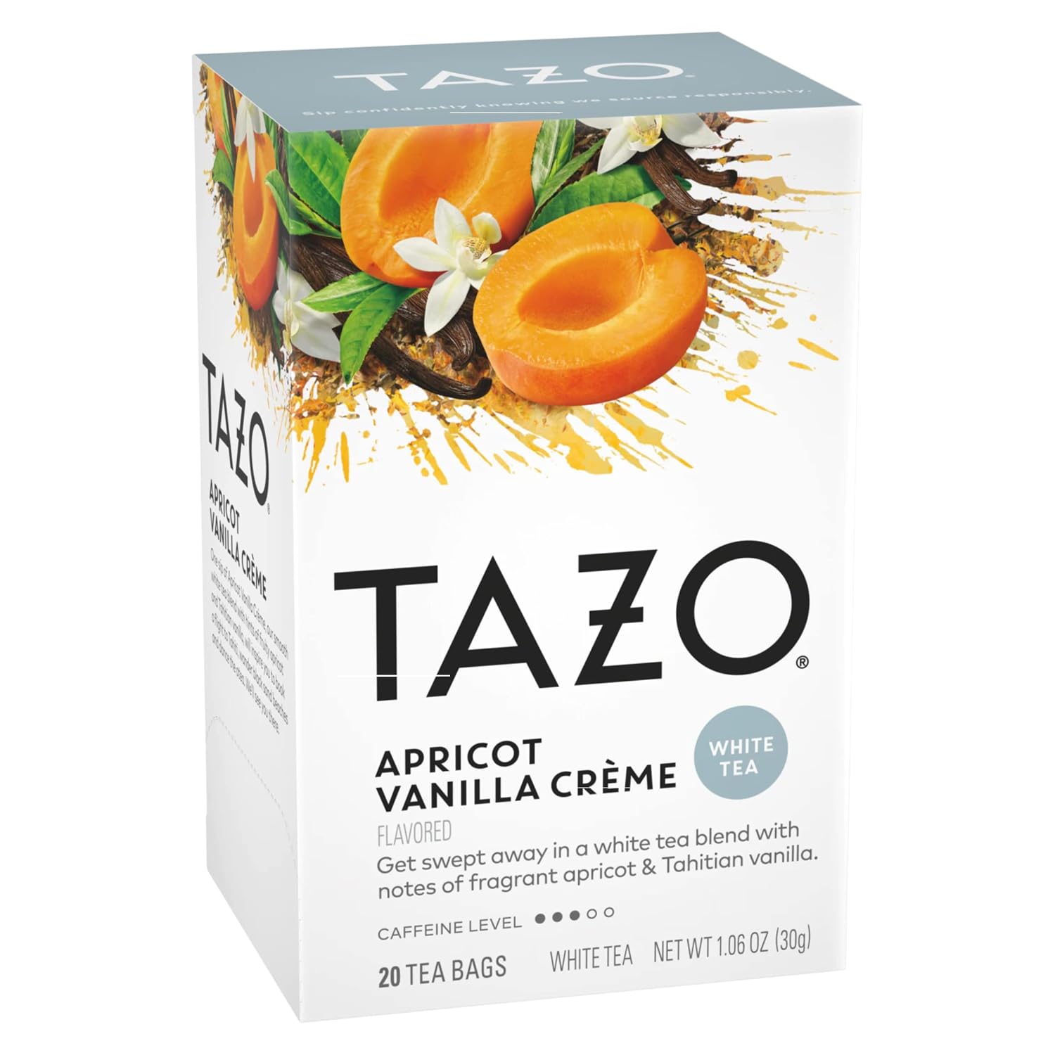 White Tea-Vanilla Apricot Tazo Teas 20 Bag