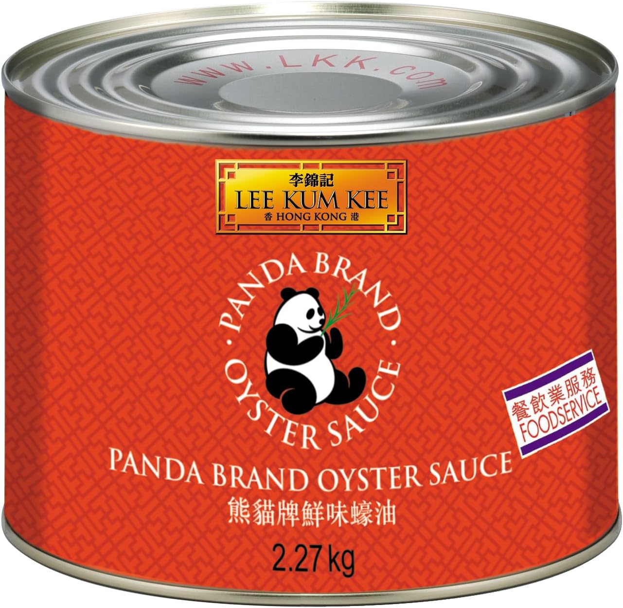 Panda Brand Oyster Sauce, 77.6 oz ℮ 2.2 kg لي كوم كي باندا العلامة التجارية صلصة المحار