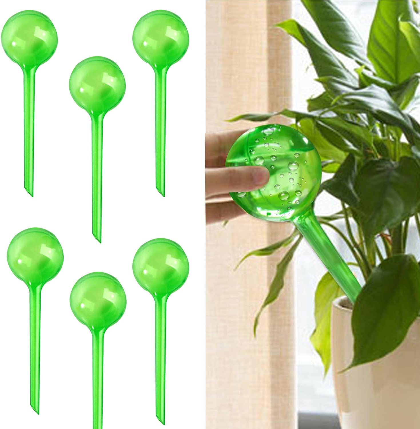 HENGBIRD Bewässerungskugeln 6er Set, Blumenbewässerungs für Garten