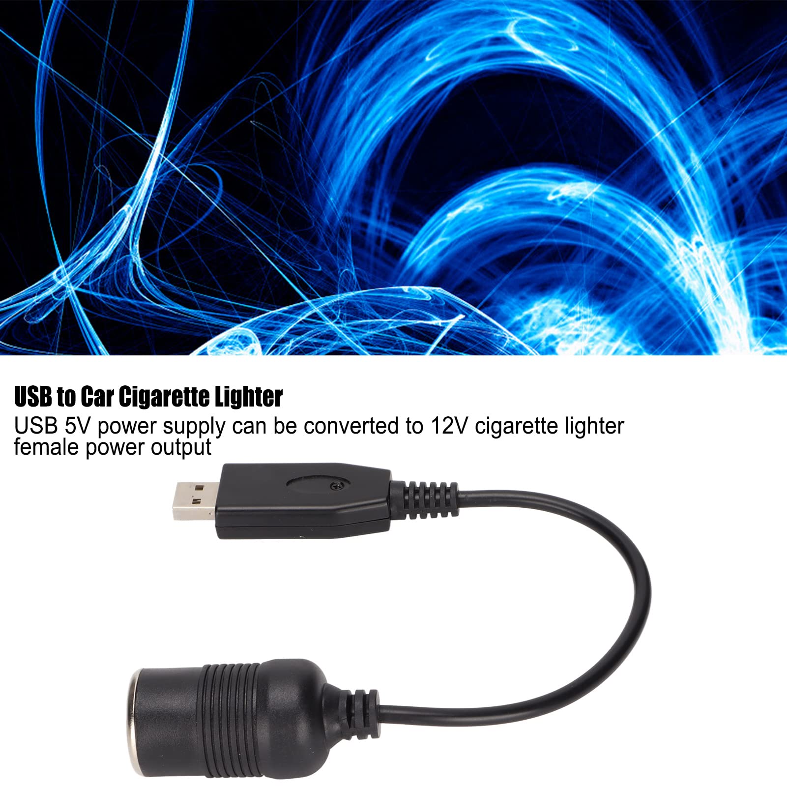 1 convertitore da presa accendisigari USB A maschio a 12V femmina per auto, registratore di guida, DVR, telecamera per cruscotto, GPS (inferiore a 8 | Leroy Merlin