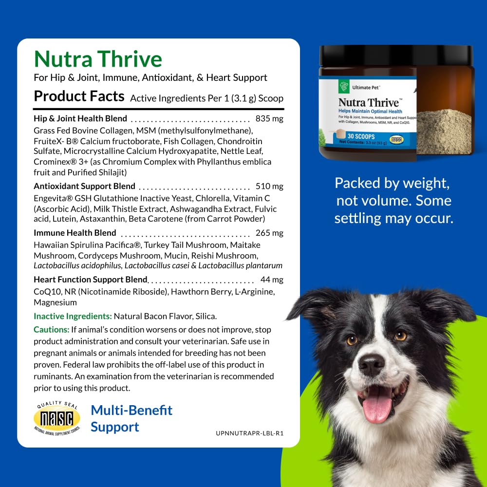 Ultimate Pet Nutrition Nutra Thrive Canine 40-in-1 Multivitamin Powder — Amazon image 5