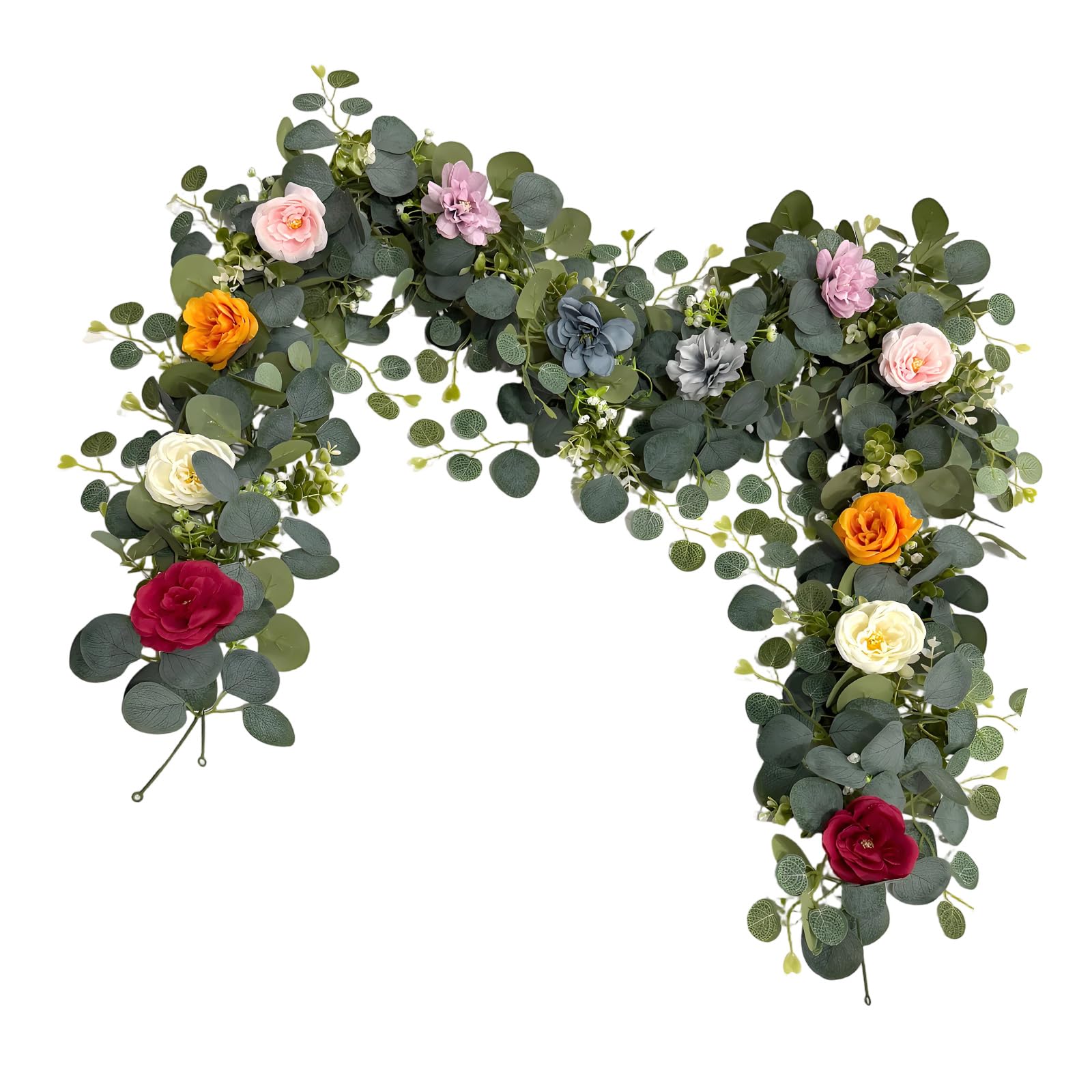 Oxxggkao Greenery Hanging Decoration Perfect for Indoor Artificial Green Leaves Vine Accessories for Window Door Frame Fraudulent Twiner Climbers