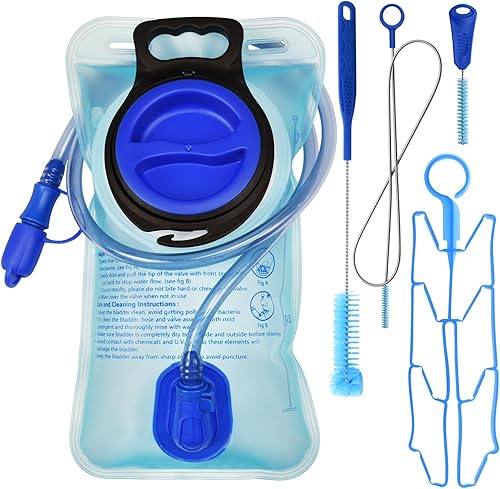 Miniatura 10 de Bolsa de hidratación de 1.5L/2L/2.5L/3L, bolsa de almacenamiento de agua con gran abertura, para ciclismo, senderismo, acampada