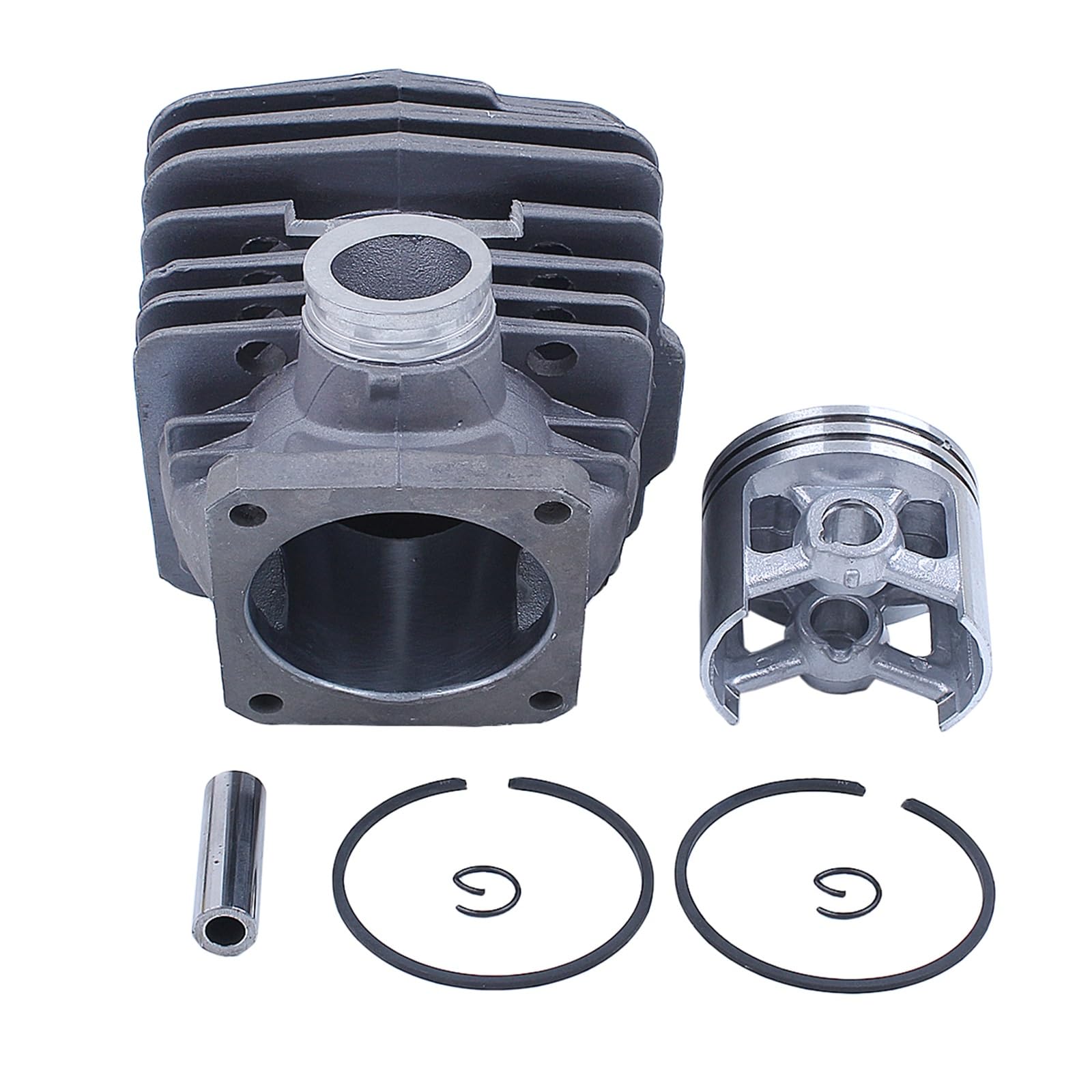1 Juego de filtro de aire de sello de aceite de pistón de cilindro de 48mm for Stihl 036 MS360#11250201206 repuestos de motosierra Motosierra Gasolina