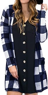 Cardigan Donna Manica Lunga Cappotto Donna Invernale Maglione Lunga Natalizio Moda Lavorato Maglia Elegante Maglioni Mantelle Giacca Cappotto Coprispalle Maglietta