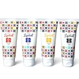 Leoball® Water-Soluble Block Printing Ink Starter Set: 4-Color Included (Black, Red, Blue, Yellow) - 1.25 Ounce Tube Each