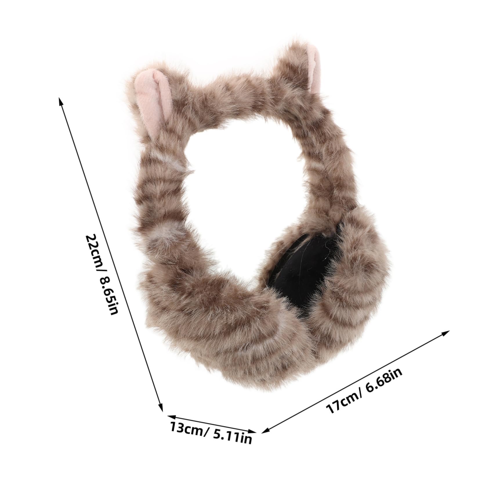 NOLITOY Baby Winter Ear Muffs Soft Plush Protection for Boys and Girls Unisex Design Foldable for Comfortable Wear