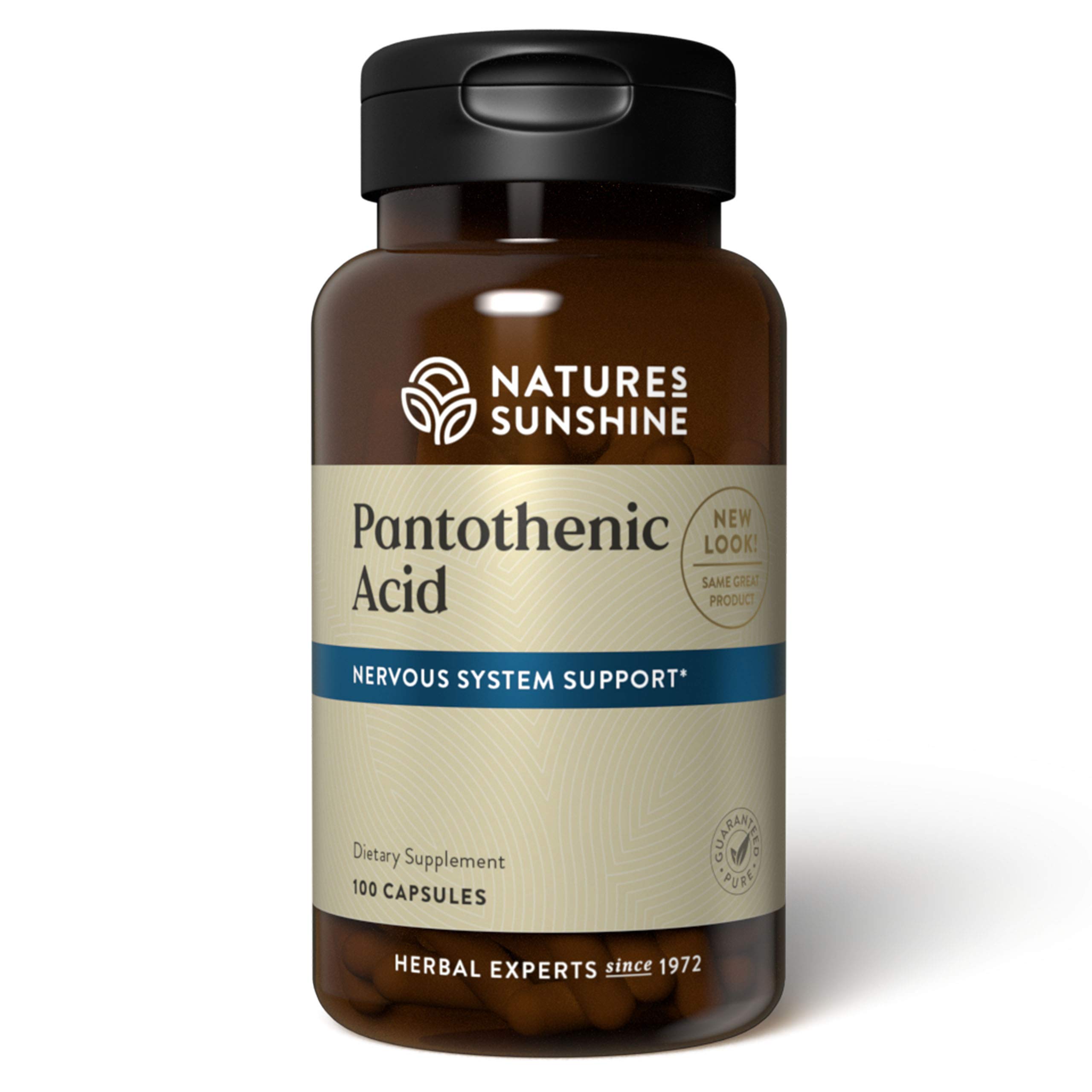 Buy Nature's Sunshine Pantothenic Acid, 100 Capsules, Vitamin B5