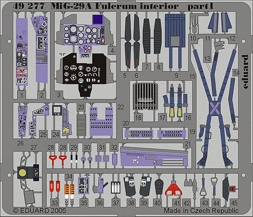 Miniatura 1 de Eduard Accesorios EDP49277 Kit de modelo de plástico, varios