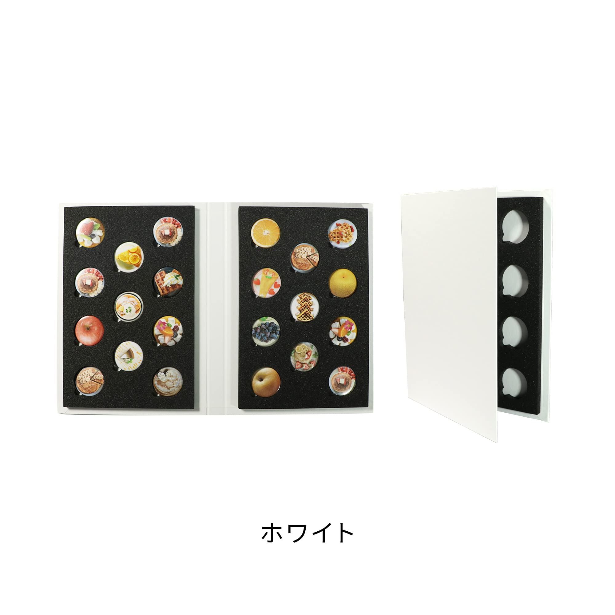 NEXTON 缶バッジ コレクションブックセット Amazon.co.jp: 缶バッジコレクションブック B5サイズ 38mm対応