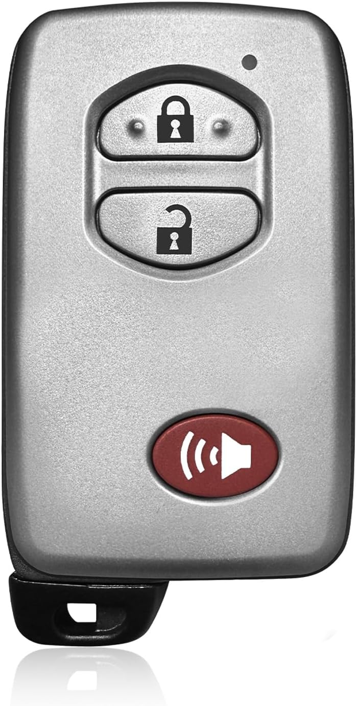 Replacement for 2012 2013 2014 2015 Smart Proximity Toyota Prius 4Runner Avalon LE Camry Corolla RAV4 Highlander Landcruiser GNE 271451-3370 Board Key Fob HYQ14AAB 315MHz 3 Buttons
