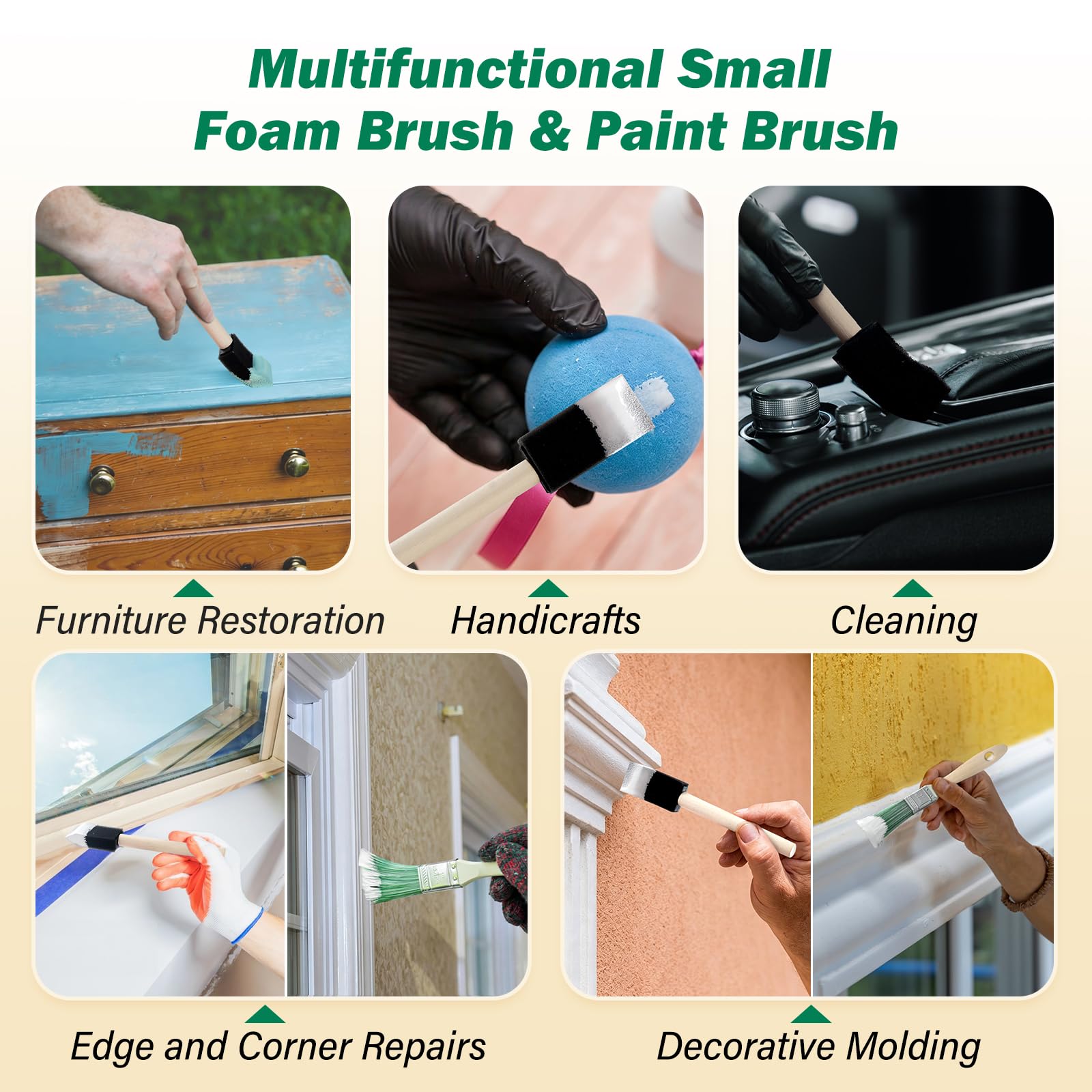 Microfiber Paint Roller Kit - 24 Roller Covers -4