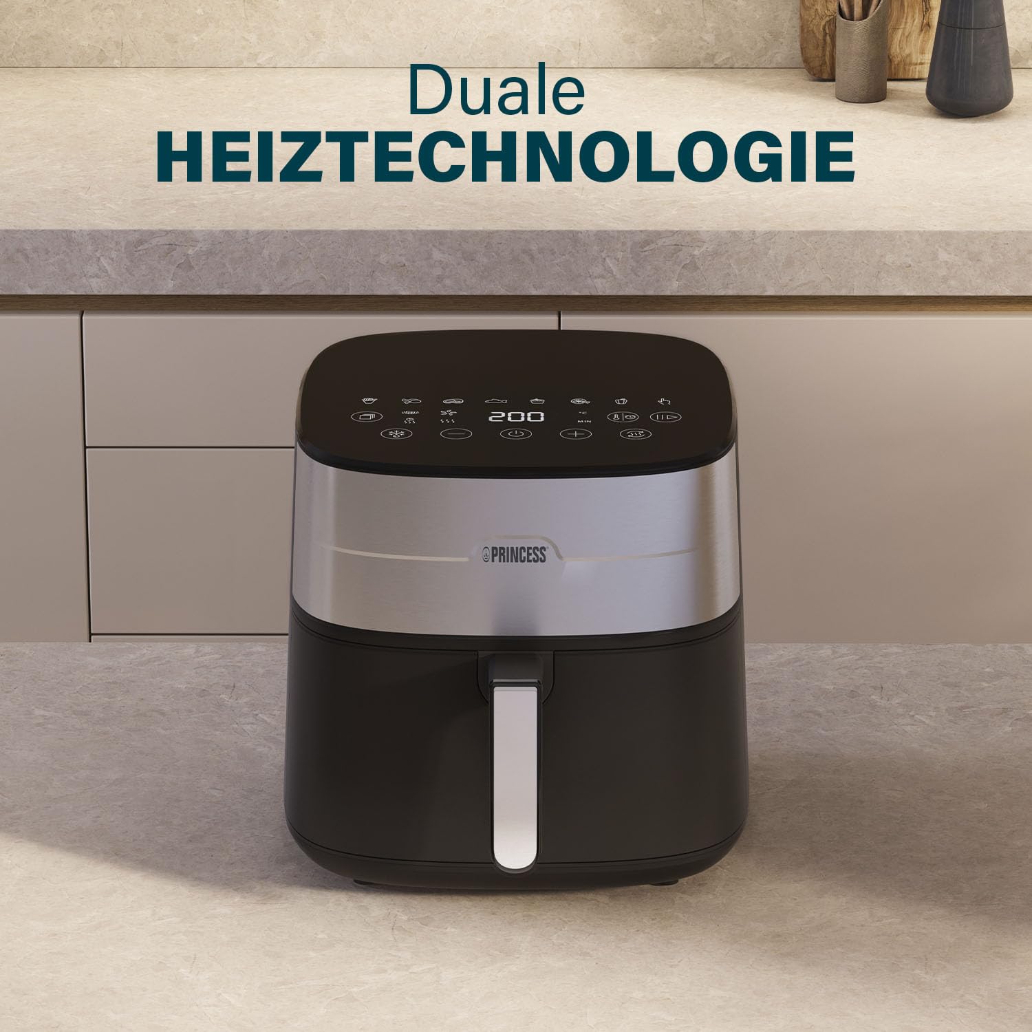 Princess Dual Heat Airfryer XXL 8 L – Bild 9