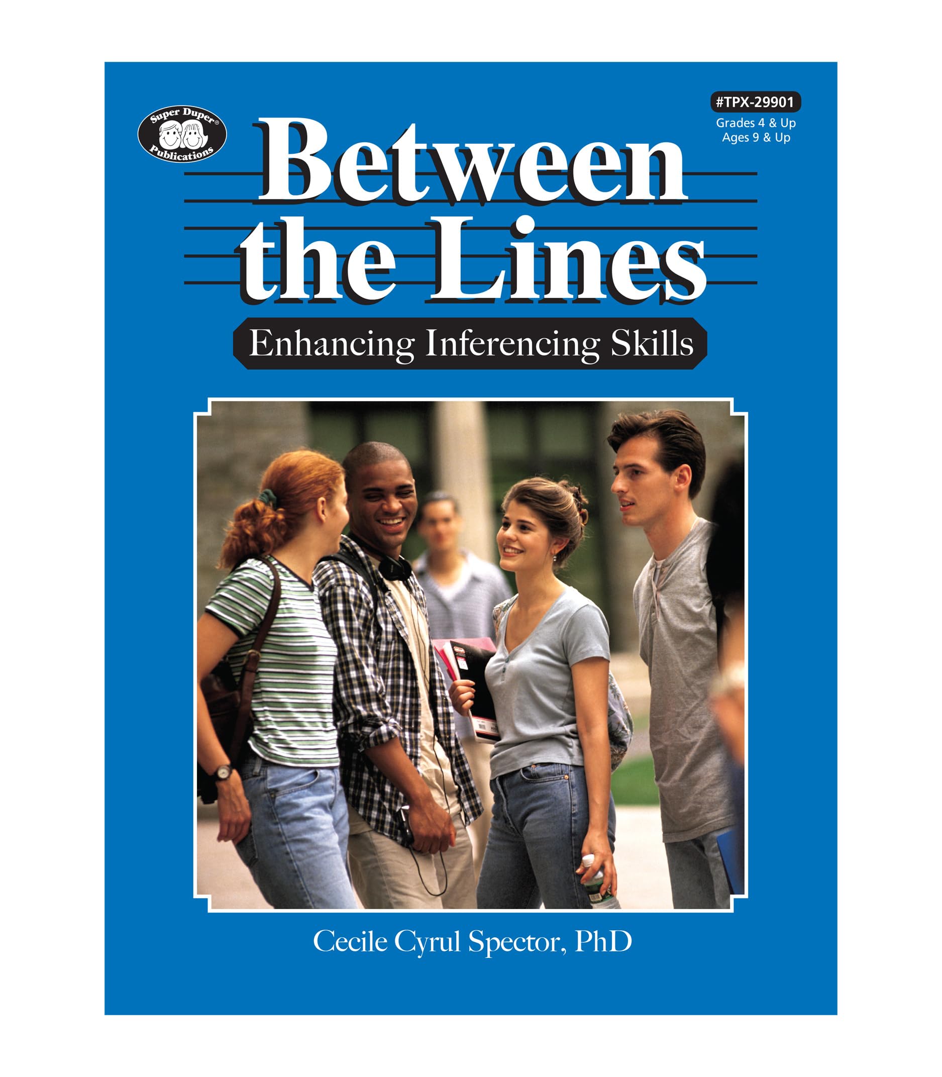 Super Duper Publications | Between the Lines Enhancing Inferencing Skills Book | Educational Learning Resource for Children
