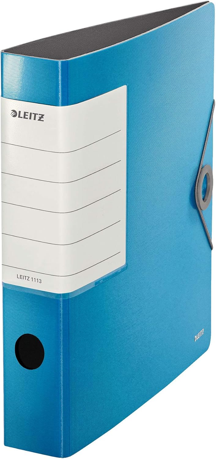 Leitz 11120099 Quality Folder Solid Polypropylene 82 mm Assorted Pack of 5