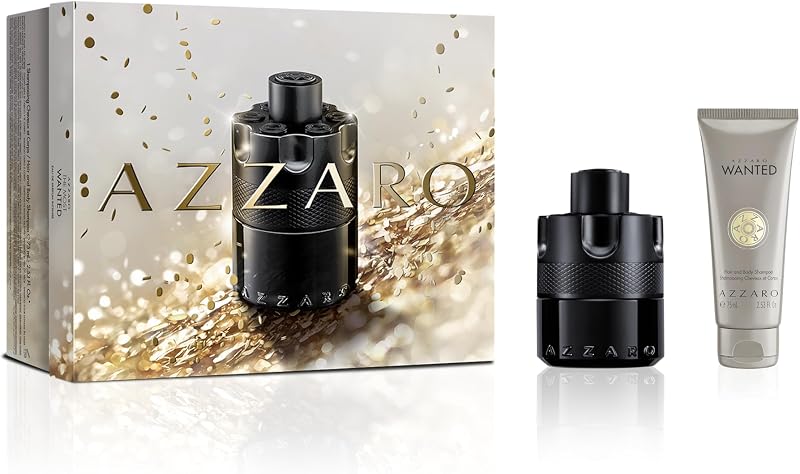 The Most Wanted EDP Intense - Juego de rutinas Fougère Woody para hombre | Juego de rutinas de colonia de 2 piezas (valor de $ 135) - Fougère Woody - Spray y gel de baño 1.7 Fl Oz para hombre