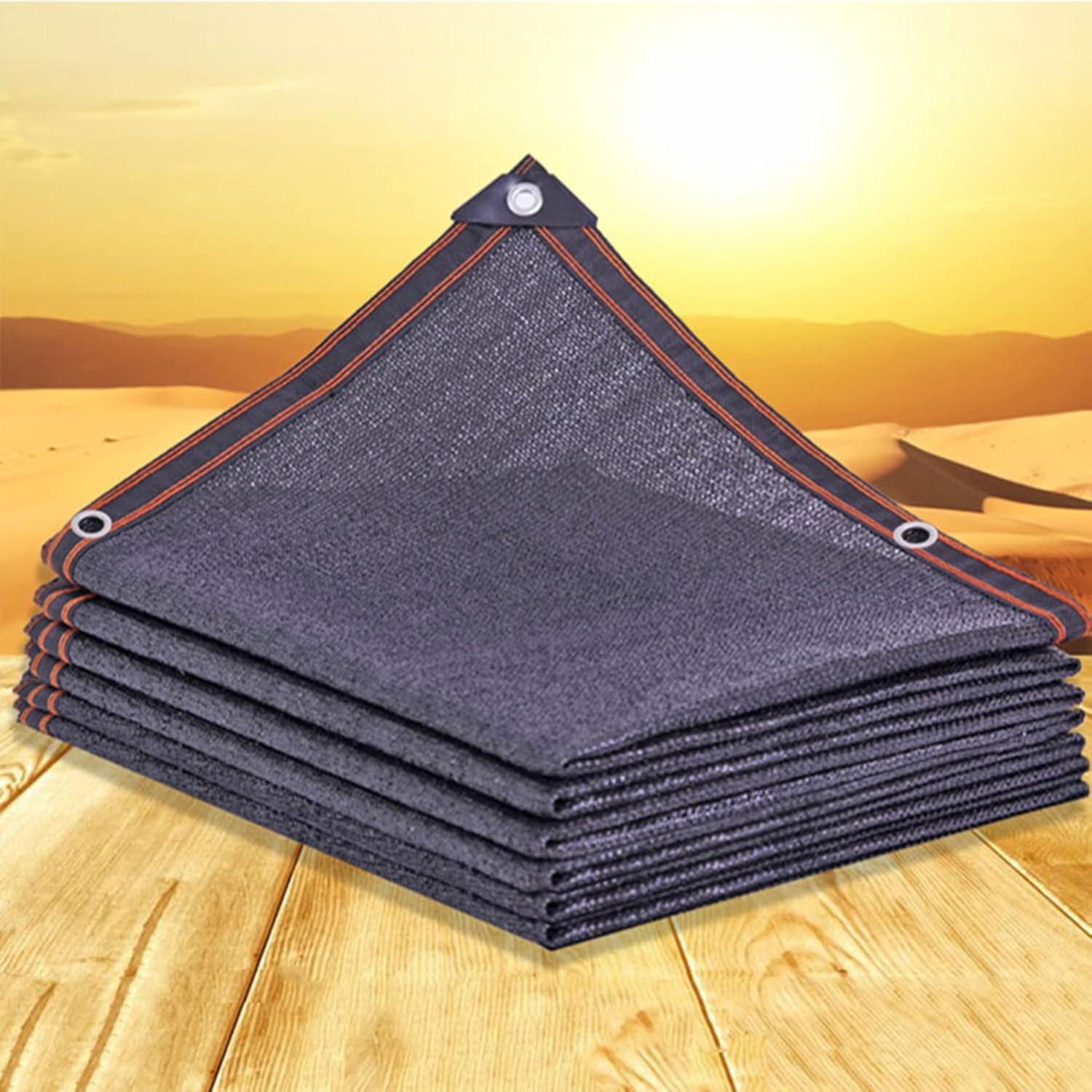 Awning Shade Net (Black) Sunshade Net,Privacy Protection Netting,Canopy Shelter Screen Panel,Car Sunblock Shade Cloth,for Balconies,Courtyards,Gardens Shade Sails,2x3m(7 * 10ft)