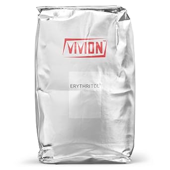 Erythritol - Bulk 25 kg 55 lb - Natural Sweetener & Taste Masking Agent - Low GI Zero Calorie Sugar Free Replacement Substitute for Food & Beverage Manufacturing