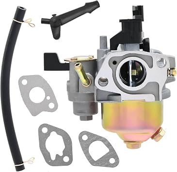 FitBest GX160 Carburetor for Honda GX120 GX160 GX200 5.5HP 6.5HP Engines Predator 212cc Replacement Go Kart, Pressure Washer, Lawn Mower Compatible