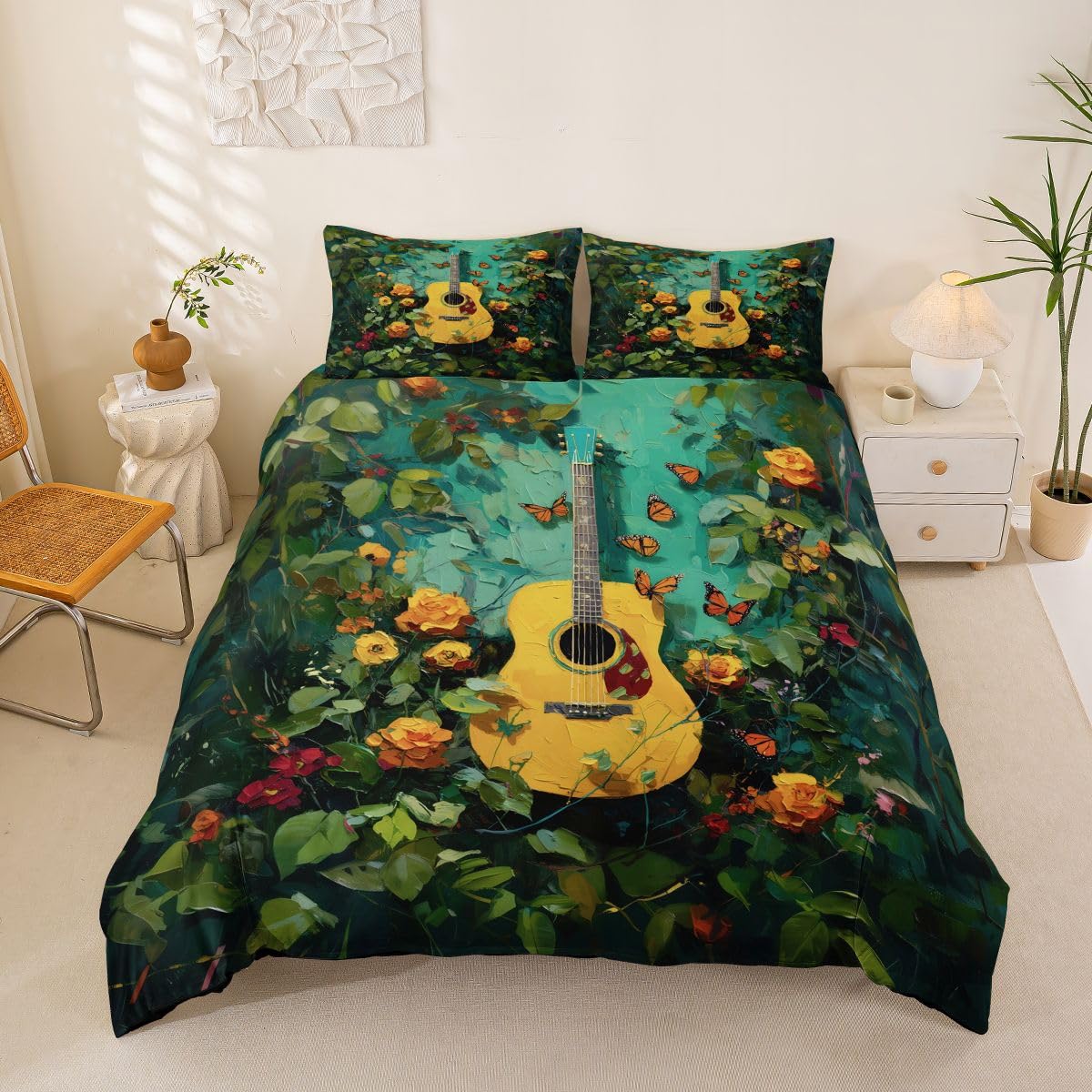 Homewish Music Guitar Super King Duvet Cover โ image 1