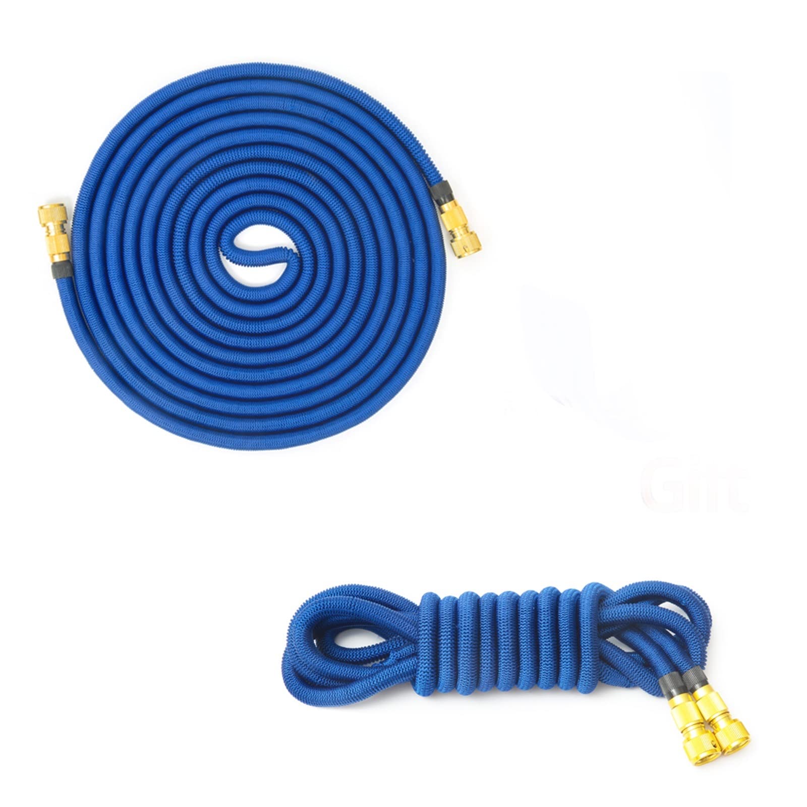 Manguera de jardín riego extensible agua Lavado autos alta presión flexible CirculacióN Fluida(Red,75FT-22.5M)