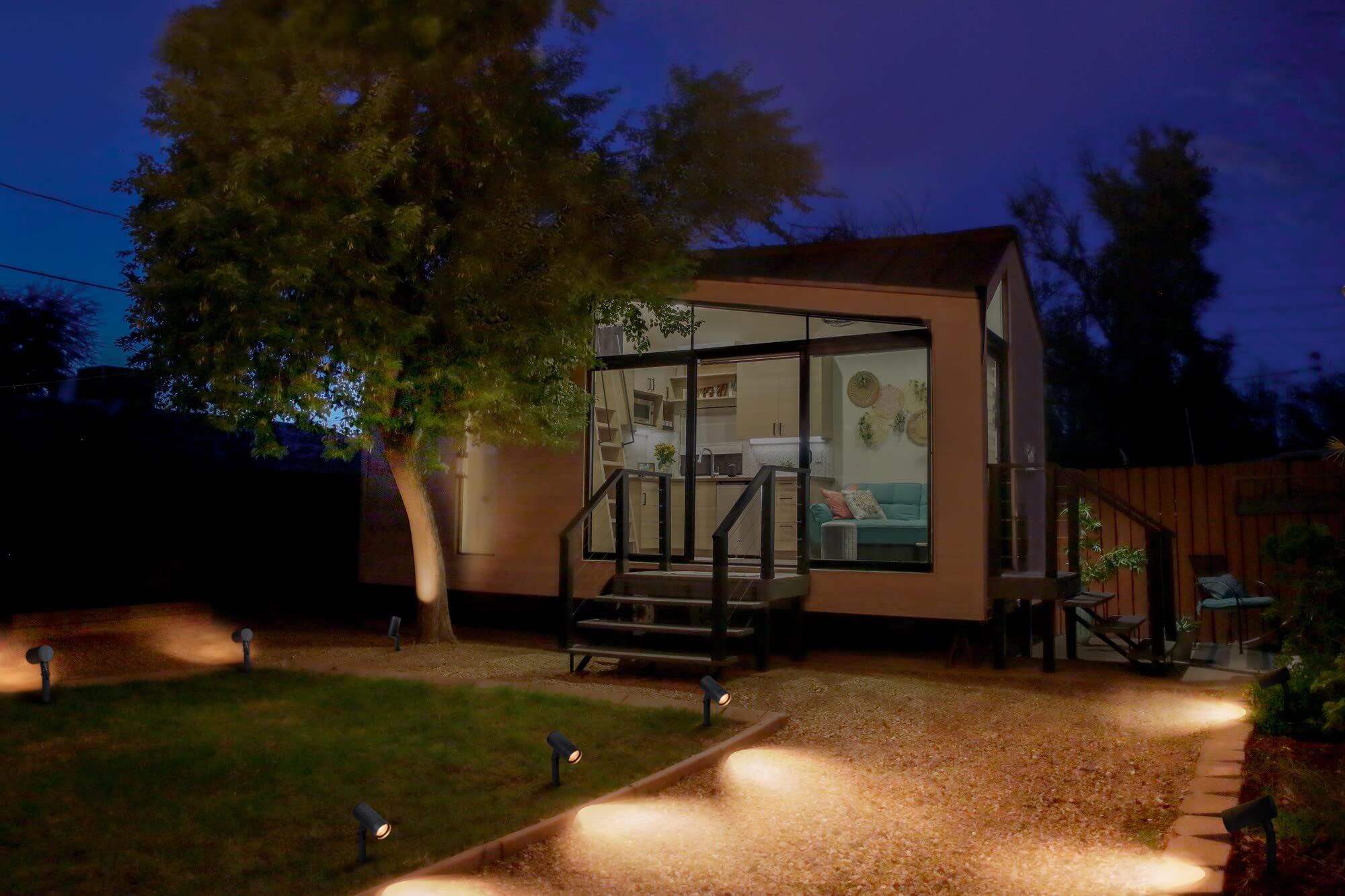 Osram ENDURA Classic Garden Spotspike GU10 Außen-Spießleuchte, schwarz, GU10-Sockel (max 35W), kann mit einfacher oder smarter Lampe bestückt werden, ausrichtbarer Leuchtenkopf, Schutzklasse IP54