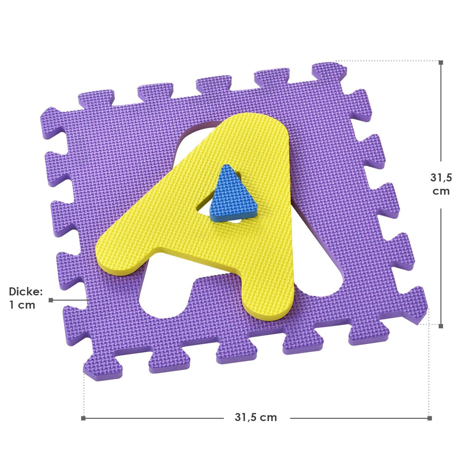 Star Ibaby Alfombra Puzzle Bebé 36 Piezas - 195x195 cm - Reacondicionado
