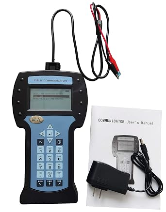 HART 475/375/275 Communicator مع كابل التمساح - معاكس المجال لمرسلات تدفق الضغط / الدوامة ، ABB / EJA / Rosemount متوافق