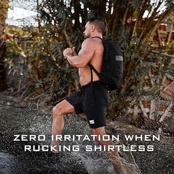 GORUCK Rucker 4.0, Weighted Rucking Backpack, Military Rucksack, Black, 15L