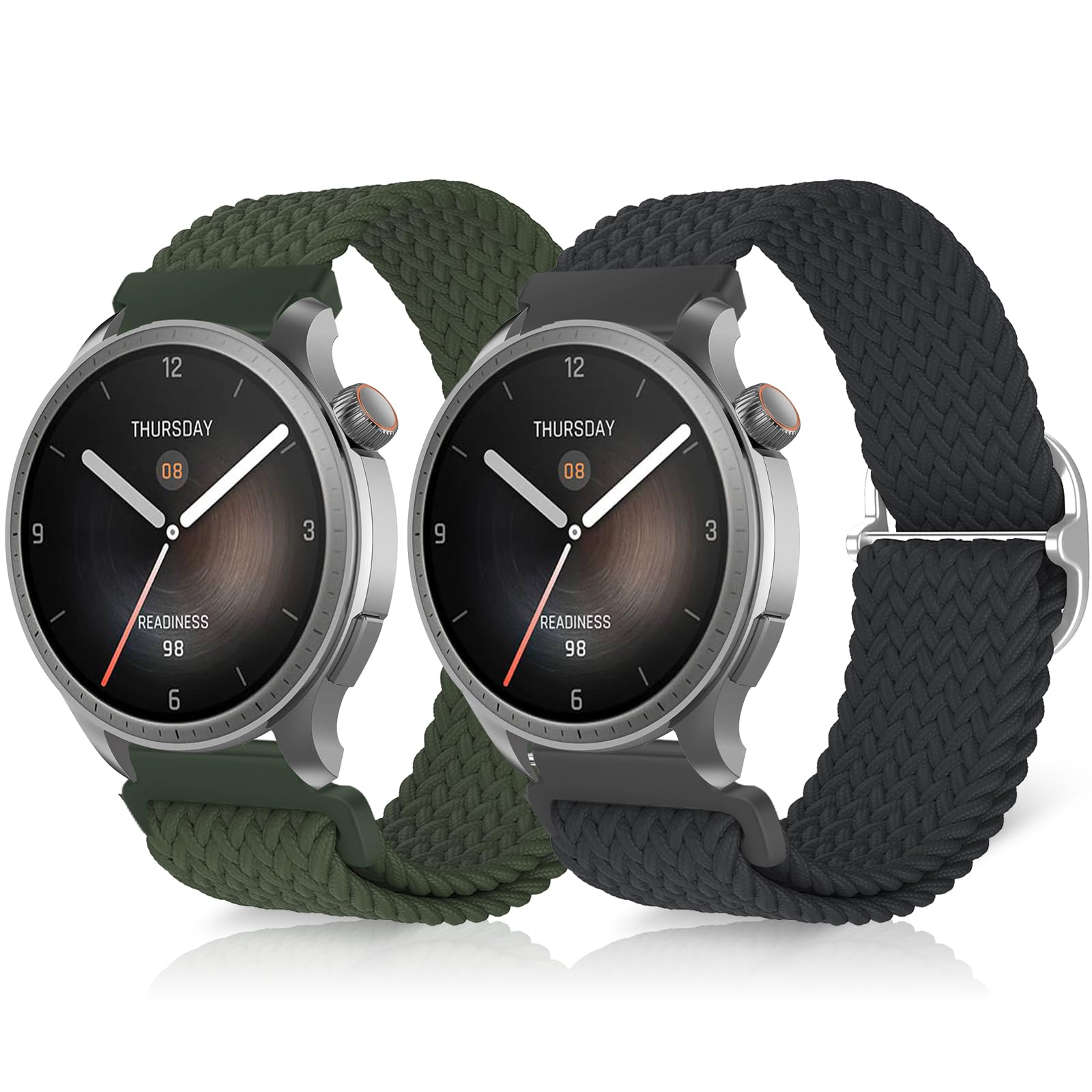 Correa para Amazfit Bip 6/Bip 5/Active Max, 22mm Breathable Adjustable Sports Correa de Repuesto para Amazfit Balance Ultra/Balance 3 2 1/Cheetah 2 Ultra
