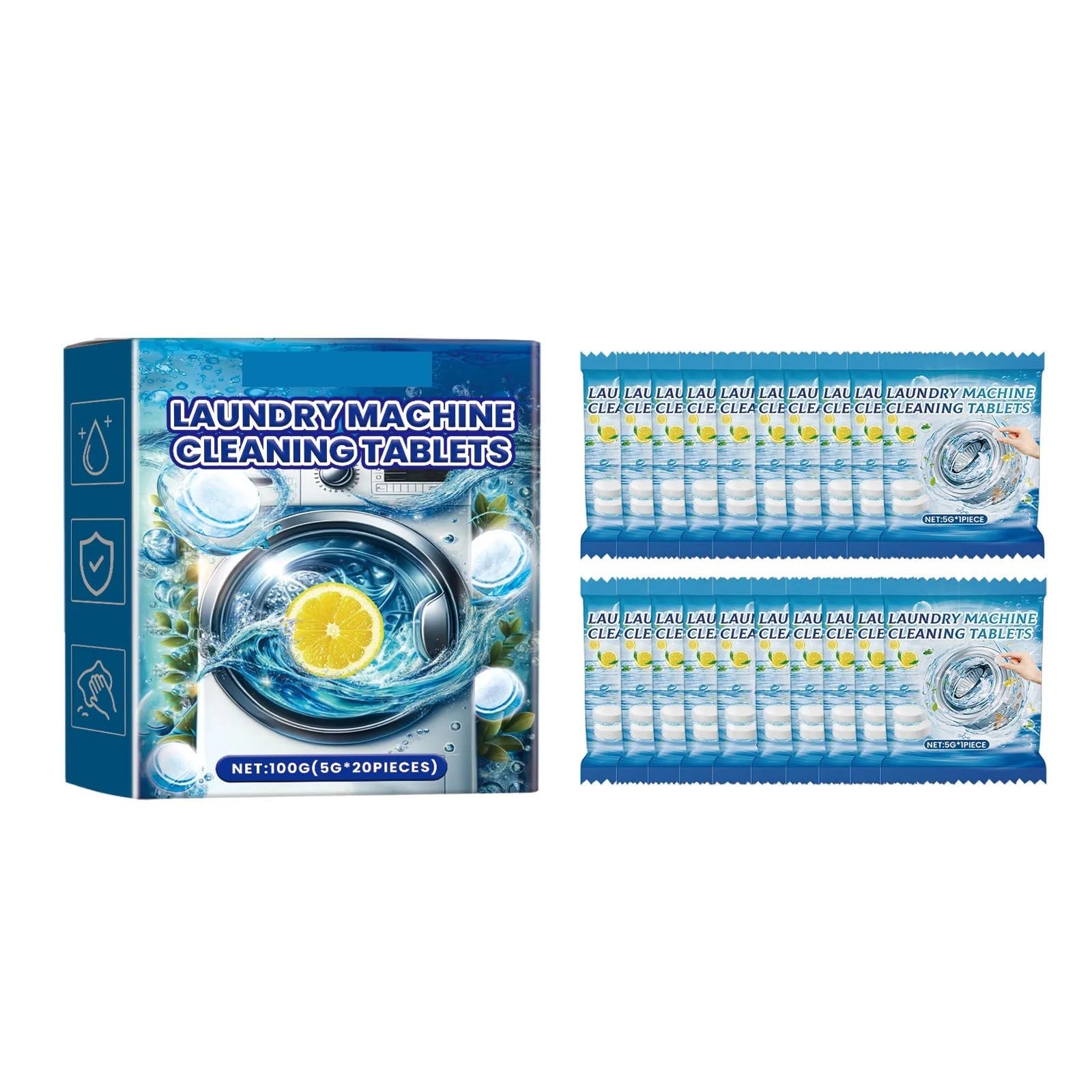 pastillas limpiadoras para lavadora Pastillas limpiadoras for lavadora/inodoro/pipas(20pcs*10)