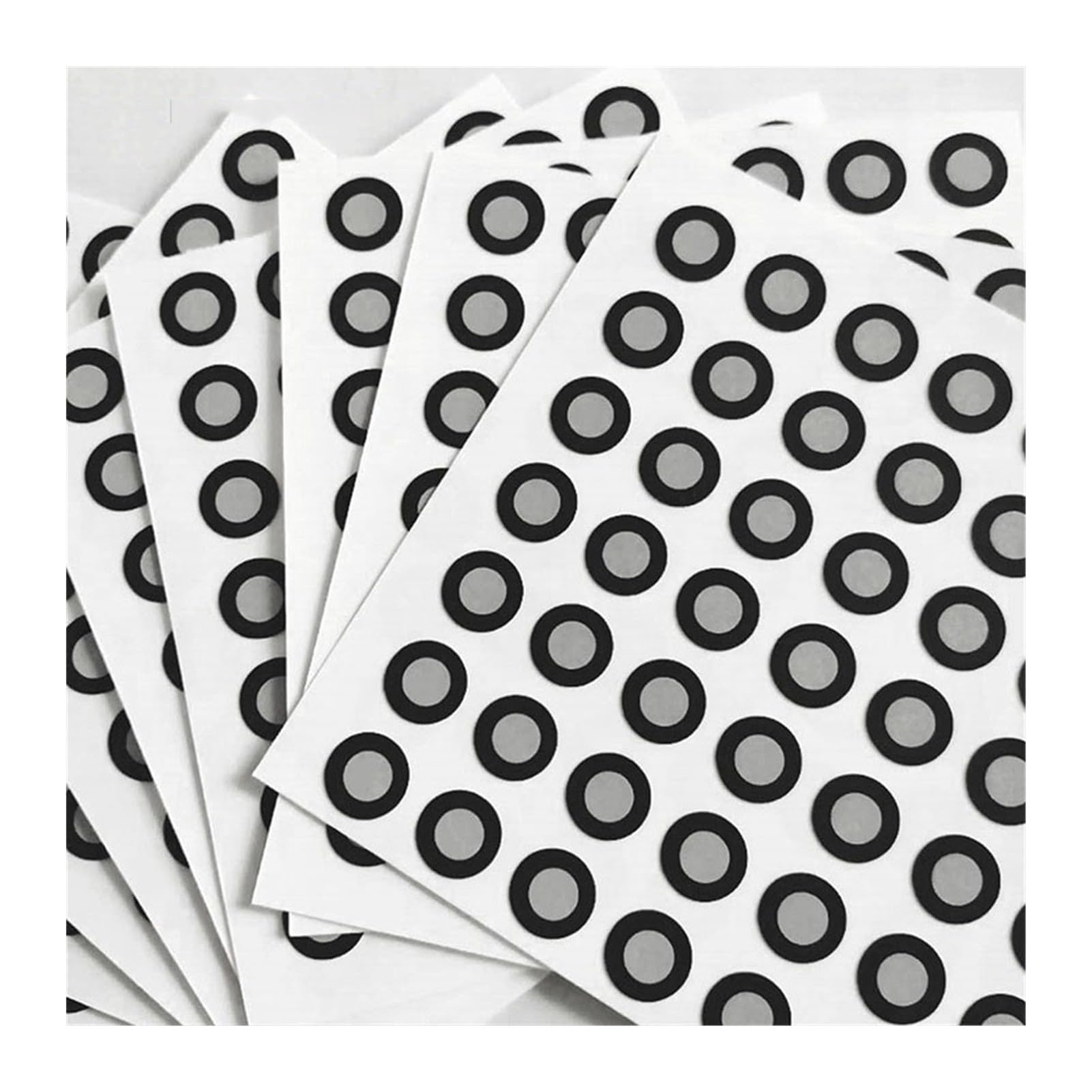 1000 sztuk 3D Scanner Positioning Targets 3D Scan Tracking Dots 6,0 Mm Punkt odniesienia Markery odbicia rozproszonego do 3D Scanner Positioning Targets dla skomplikowanych szczegółów