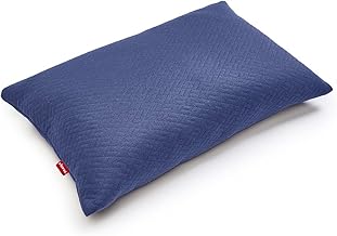 مخدة مقوسة بحجم متوسط من اللاتكس - كحلي ريك راك