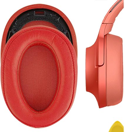 Geekria Earpad Replacement for Sony MDR 100ABN WH H900N Headphone  Replacement Ear Pad Earpads Ear Cushion Ear Cover Earpads Repair Parts  (Red) : Amazon.it: Elettronica
