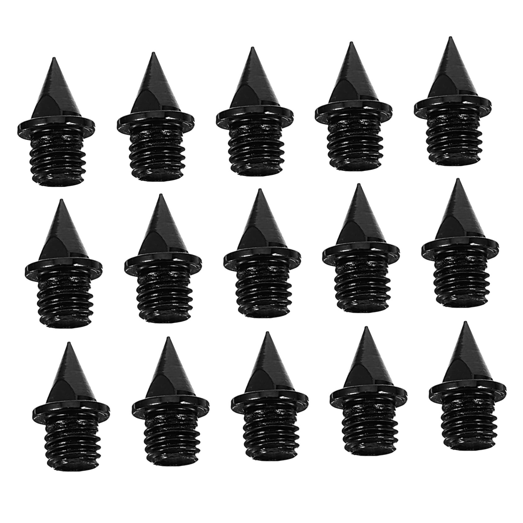 Mikikit Spikes 20pcs Metal Track Shoes Spikes Replacement for Men Women Steel Material