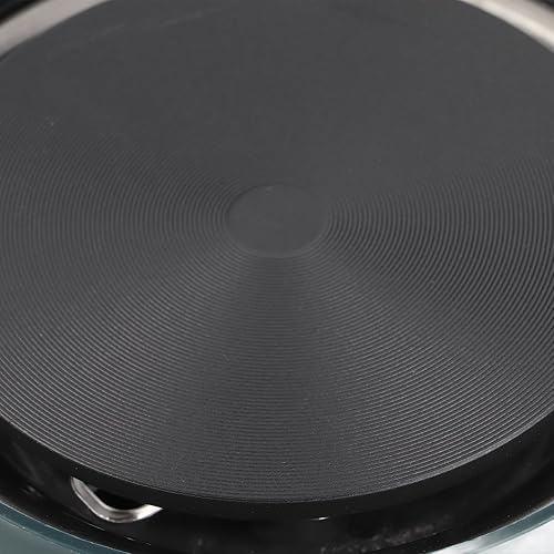 Miniatura 4 de Atyhao Mini estufa eléctrica, calefacción uniforme, cuerpo redondo, calefacción vertical de 360 grados, sin radiación de alta frecuencia, rango