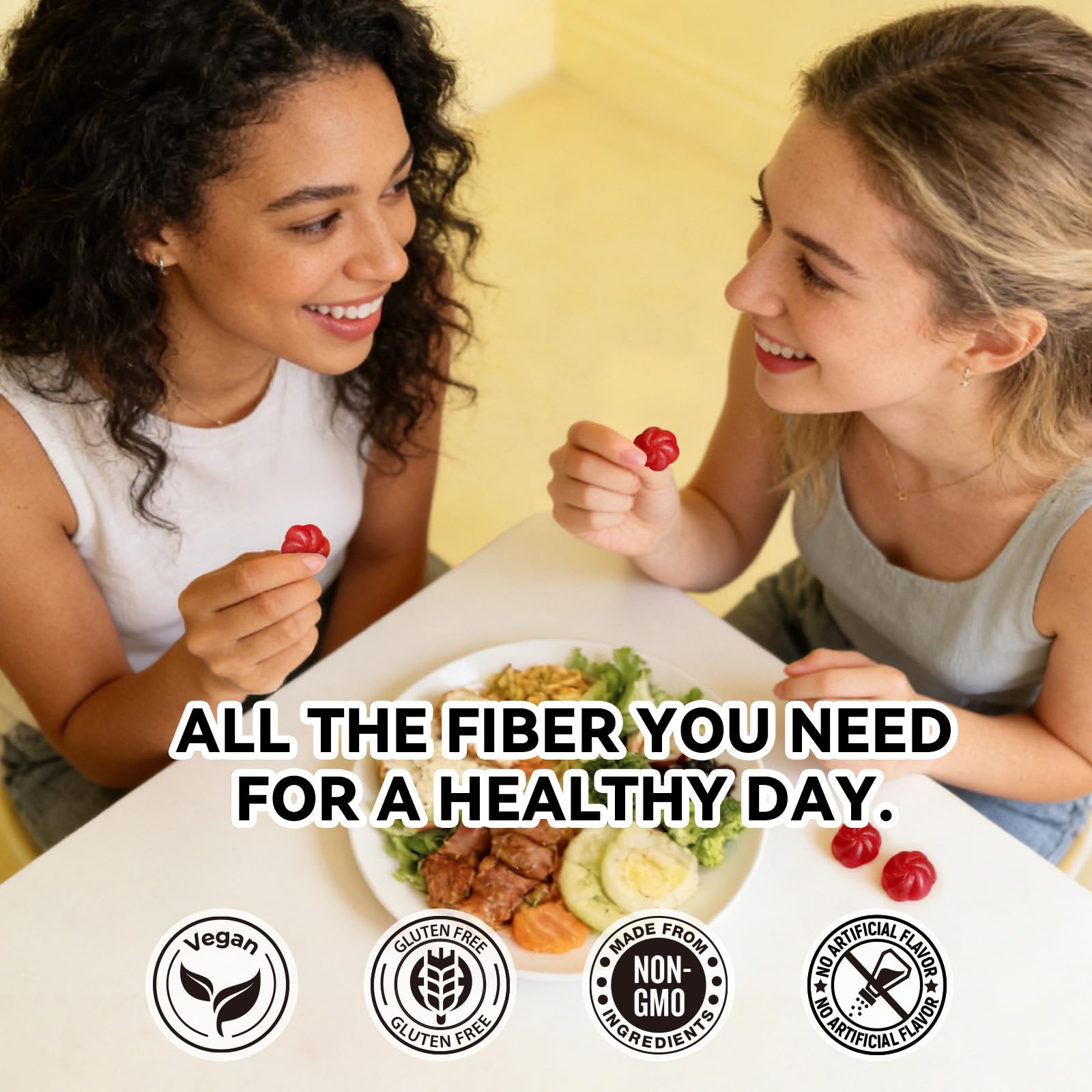10-in-1 Prebiotic Fiber Gummies for Digestive Health & Regularity — Amazon image 5