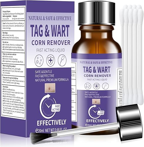 ANTIXYL Kit líquido de eliminación de manchas cutáneas, removedor de maíz de verrugas, de acción rápida, congelación, 8% de eliminación de verrugas