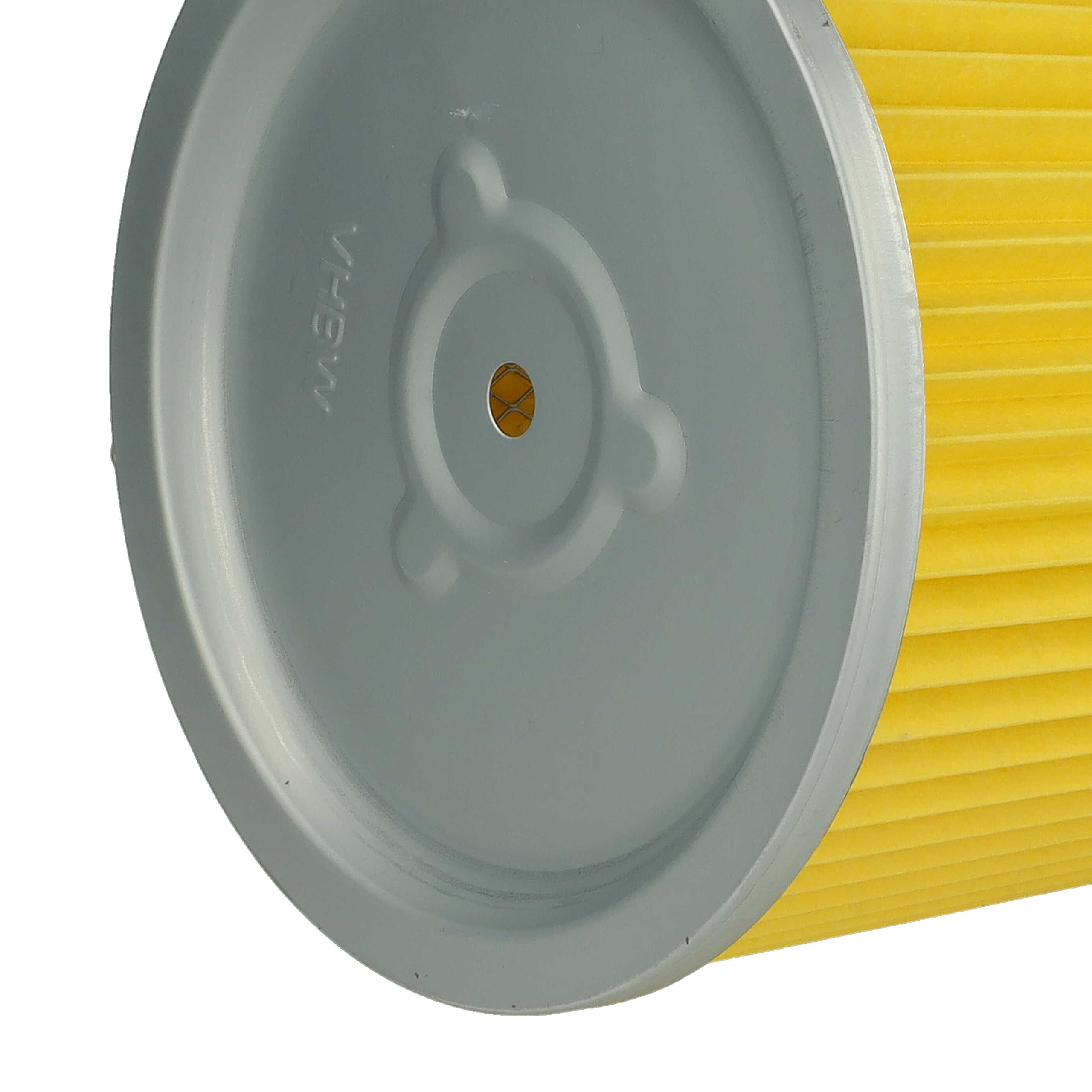 vhbw 3x filtro a pieghe piatte compatibile con Dewalt DW 790 Typ 1, DW 560 aspiratore - giallo, lavabile
