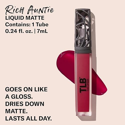 Miniatura 2 de The Lip Bar  Lápiz labial mate líquido vegano  Alto pigmento y larga duración  Como si - rosa claro