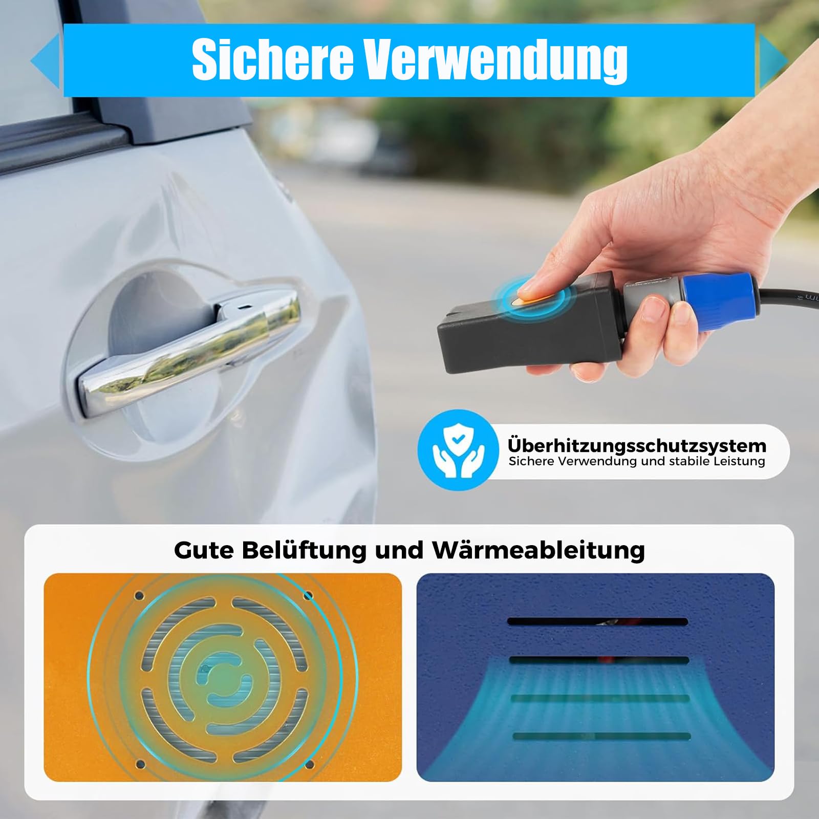 1380W Induktionsheizgerät zur Dellenentfernung – Auto Ausbeulwerkzeug ohne Lackieren mit Digitaldisplay, Elektromagnetisches Reparaturset für KFZ-Karosserien und Karosseriereparaturen