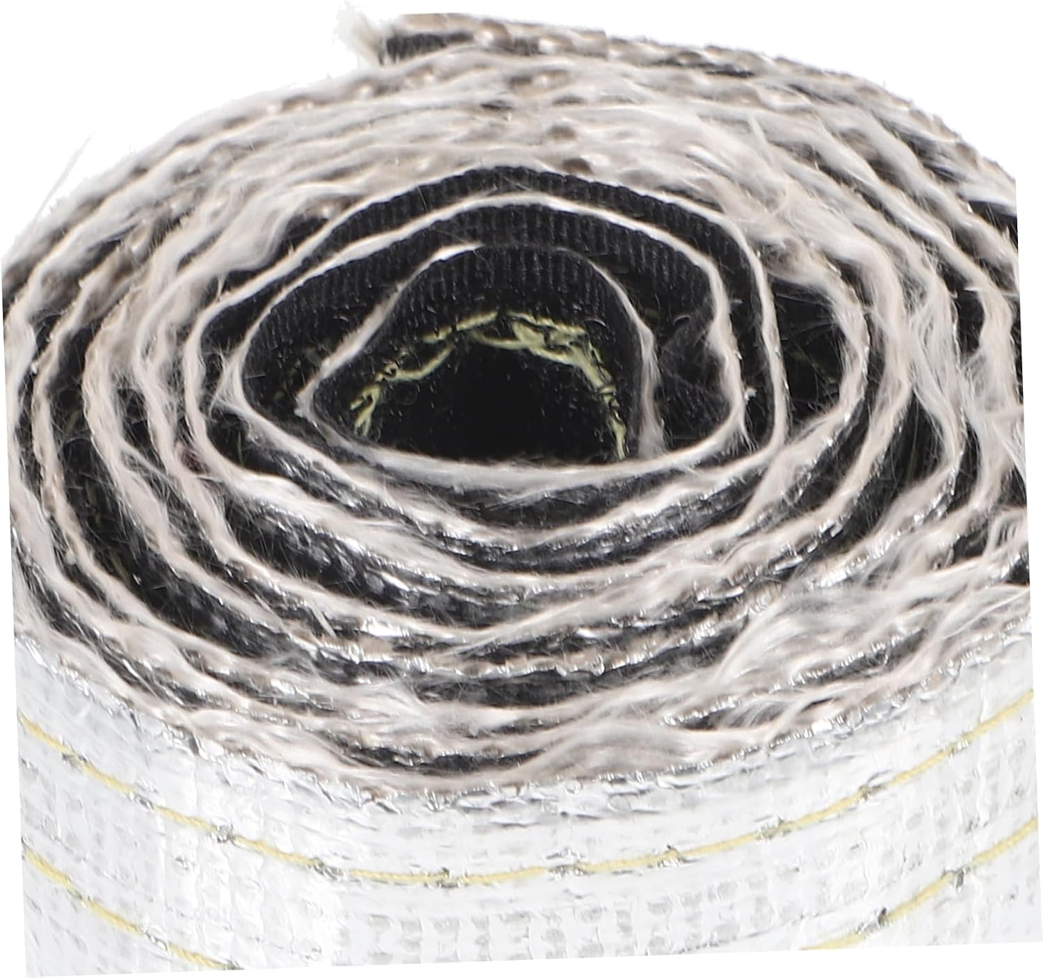 Cabilock 5pcs Car Heat Insulation Sleeve High Temp Wrap for Brake Line Cable Thermal Shielding Roll for Automotive Use Wire Cover for Exhaust Spark Wires
