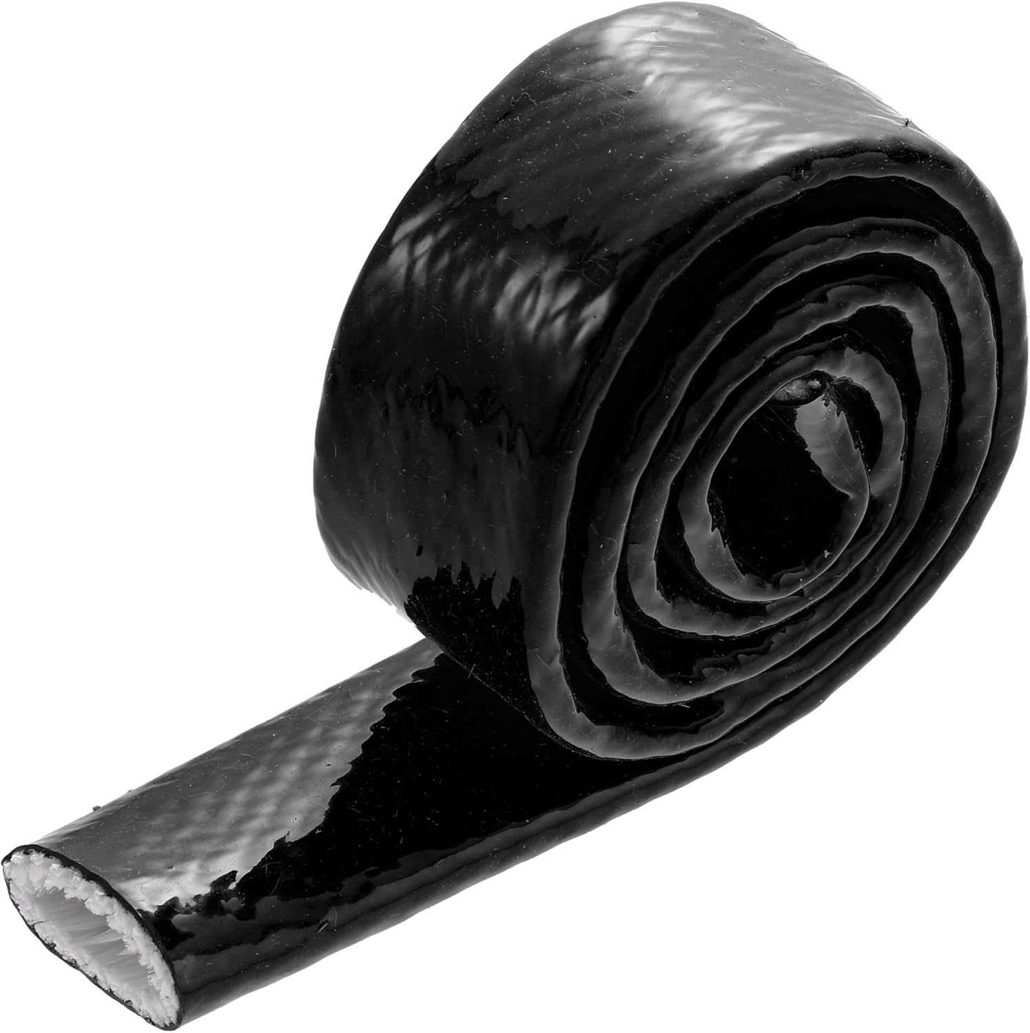 X AUTOHAUX 3/4" ID 5ft Heat Shielded Fire Sleeve Silicone