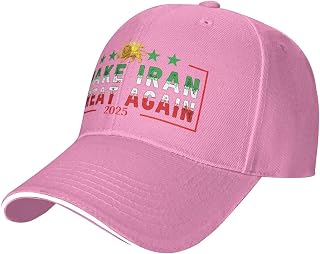 FKHARRIS Make Iran Great Again Baseball Cap for Women Men Adjustable Low Profile Cotton Dad Hat Black