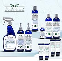 Vista 6 de Richard's Organics Champú para pulgas y garrapatas para perros, 100% activos totalmente naturales que mata pulgas, garrapatas y repele mosquitos