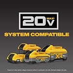 DEWALT 20V MAX Cordless Drill/Driver Kit, Compact Drill with LED Light, with 2 Batteries and Charger (DCD771C2)