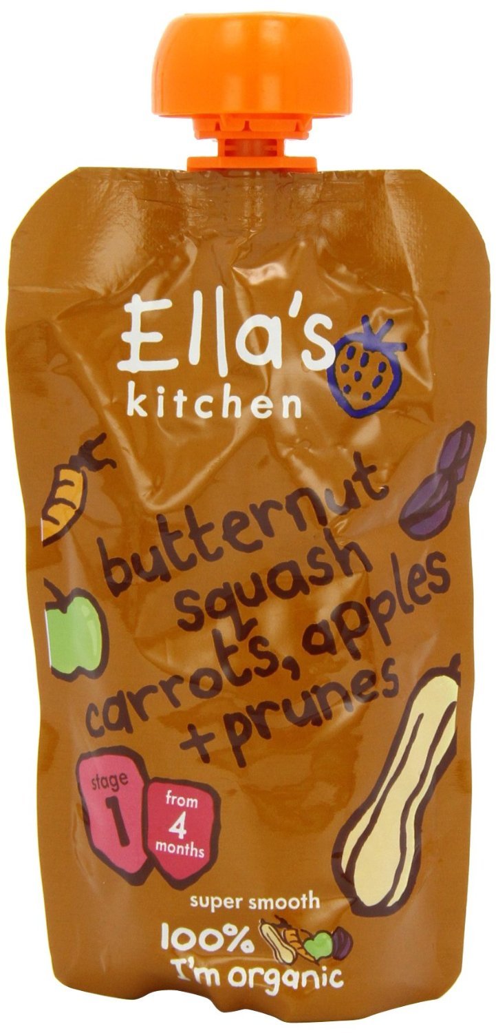 Ellas Kitchen - Butternut Squash Carrot Apple Prune(St1) - 120g x 7